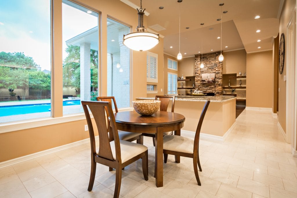 Design-by-Keti-Dallas-Texas-Renovations-Interior-Design-Home-Staging-Luxury-Kitchen-Breakfast-Nook-Dining-Table-Chairs-Modern-Light-Fixture-Prestonwood