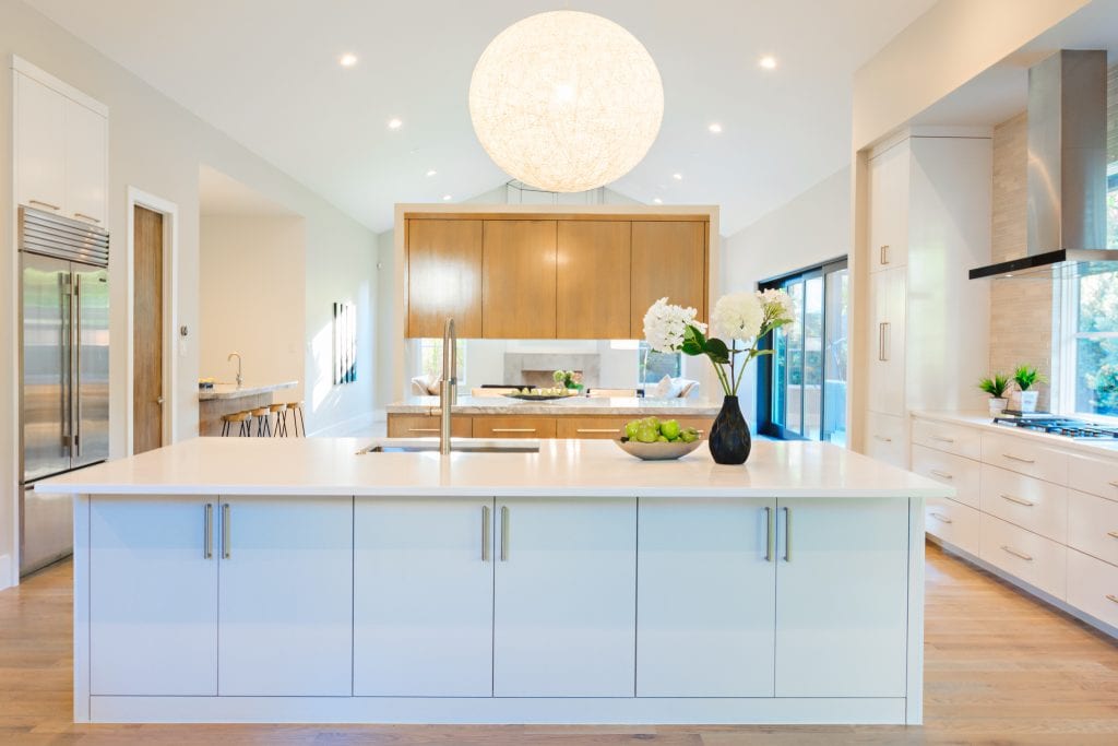 Design-by-Keti-Dallas-Texas-Renovations-Interior-Design-Home-Staging-Luxury-Kitchen-White-Cabinetry-Light-Wood-Flooring-Modern-Light-Fixture-Preston-Hollow