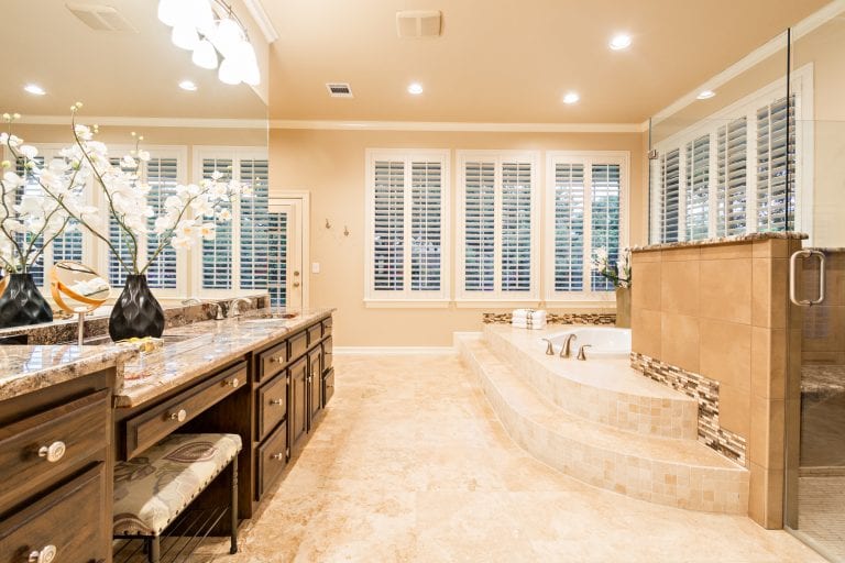 Design-by-Keti-Dallas-Texas-Renovations-Interior-Design-Home-Staging-Luxury-Bathroom-Wood-Vanity-Large-Windows-Mirror-Prestonwood