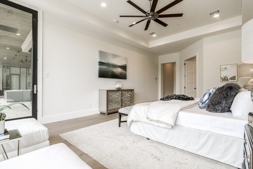 Design-by-Keti-Dallas-Texas-Renovations-Interior-Design-Home-Staging-Luxury-Bedroom-Bench-Area-Rug-Ceiling-Fan-Frisco