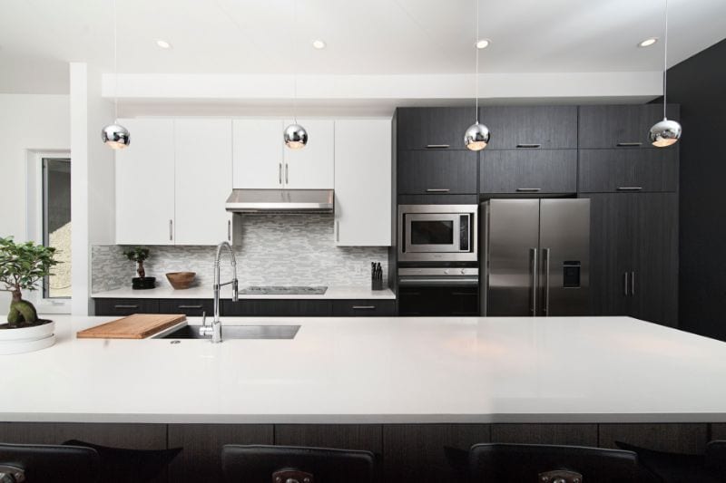 black and white kitchen upgrade kitchen cabinets