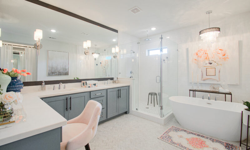 Design-by-Keti-Dallas-Texas-Renovations-Interior-Design-Luxury-Bathroom-Gray-Blue-Cabinetry-Large-Soaking-Tub-Vanity-Lake-Highlands