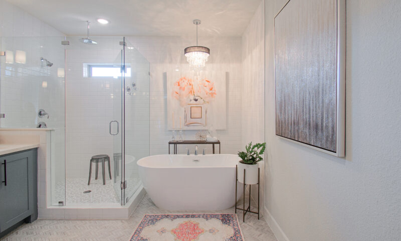 Design-by-Keti-Dallas-Texas-Renovations-Interior-Design-Luxury-Bathroom-Soaking-Tub-Oversized-Artwork-Styled-Decor-Shower-Lake-Highlands