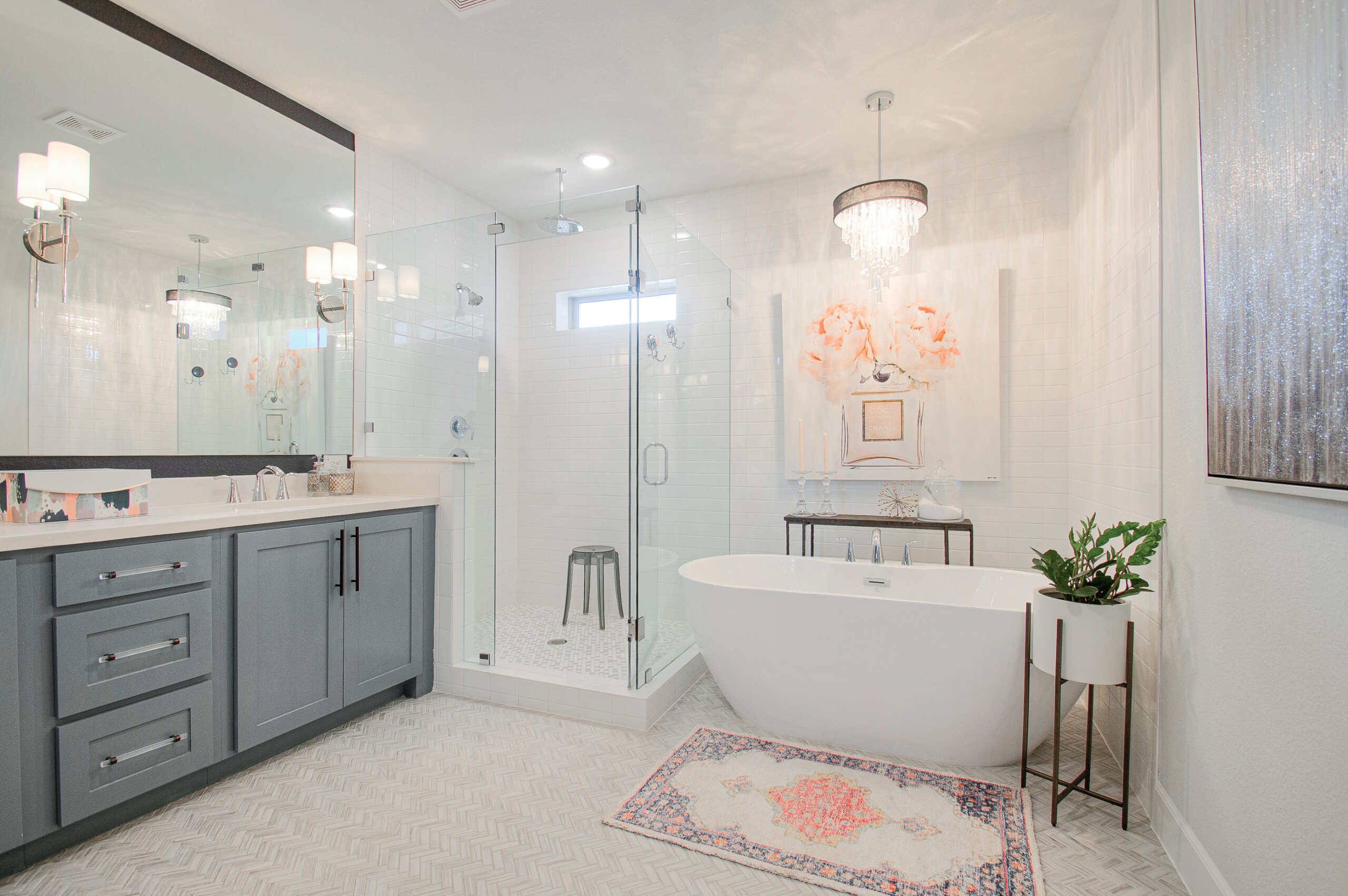 Design-by-Keti-Dallas-Texas-Renovations-Interior-Design-Luxury-Master-Bathroom-Gray-Cabinetry-Large-Soaking-Tub