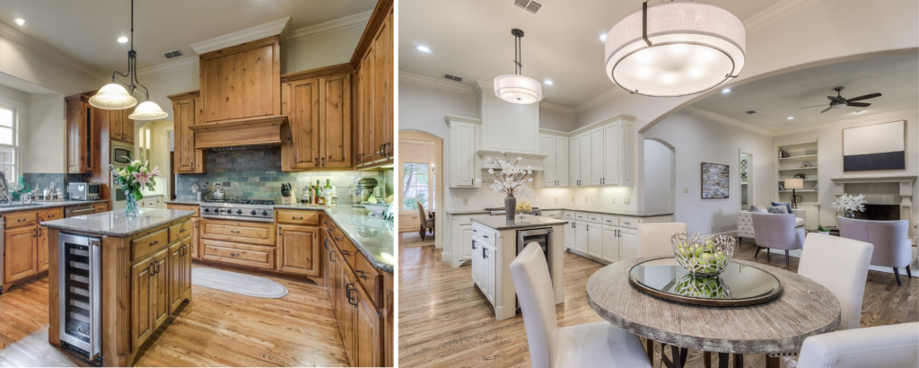 West Highland Park-Dallas-kitchen renovation-kitchen remodel-interior design-before & after
