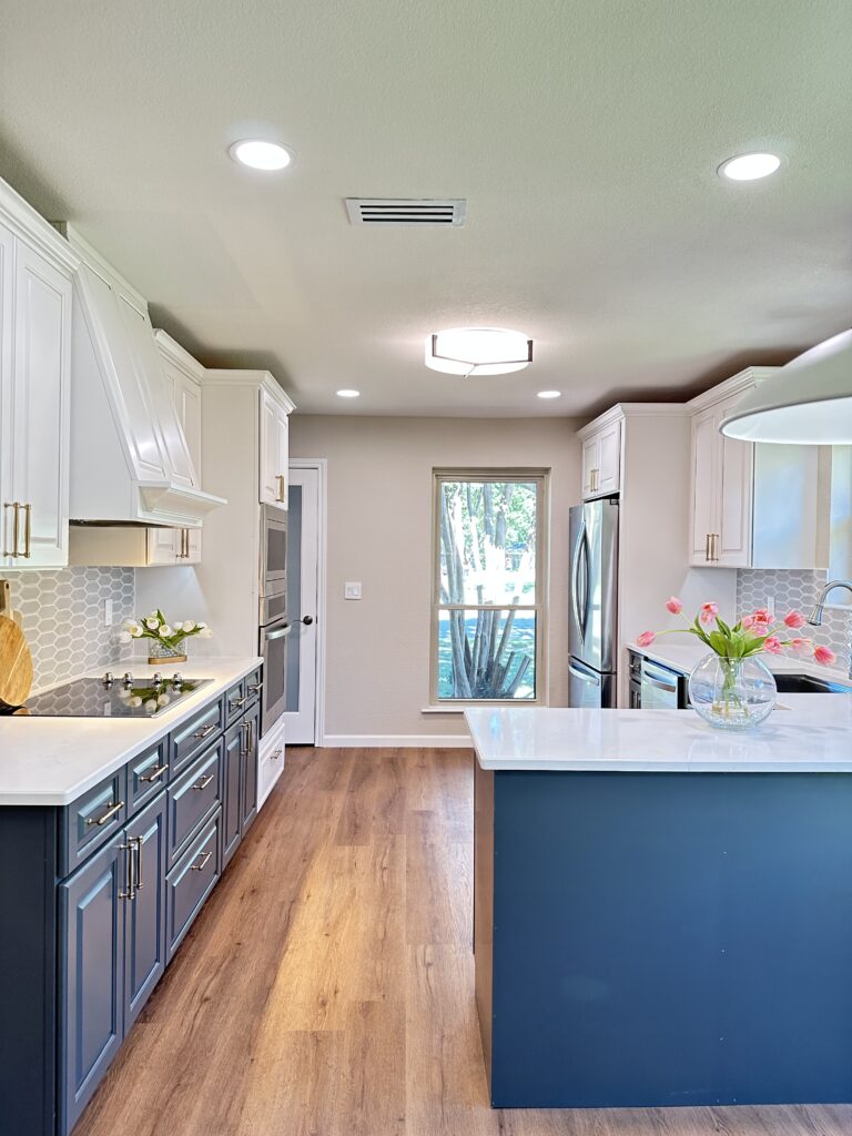 Classic and Timeless Complete kitchen remodel in Richardson by Keti Abazi