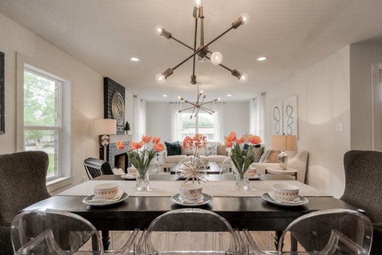 Design-by-Keti-Dallas-Texas-Renovations-Interior-Design-Luxury-Dining-Room-Modern-Light-Fixture-Area-Rug-Acrylic-Chairs-Tulips-Southlake-As-Seen-On-HGTV-Lone-Star-Flip
